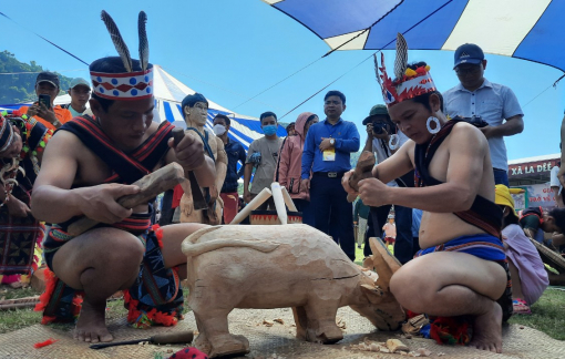 Quảng Nam trình diễn, tái hiện lễ hội, nghề truyền thống của các dân tộc