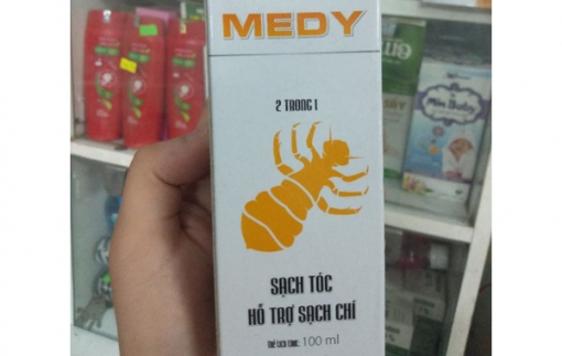 Thu hồi dầu gội trị chí không đảm bảo chất lượng