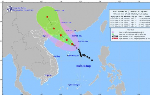 Bão số 1 có thể giật tới cấp 15, Thủ tướng yêu cầu 6 nhiệm vụ ứng phó