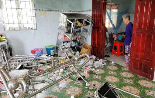 Bắt 2 kẻ cầm đầu vụ đập phá tài sản của cụ bà 78 tuổi ở Long An