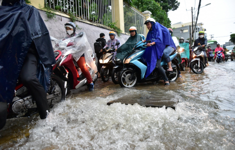 Hôm nay (10/7), dự báo TPHCM có mưa vừa, mưa to và dông