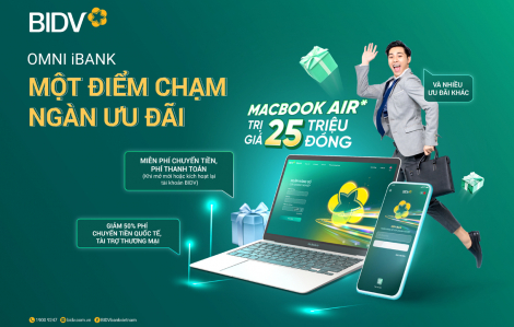 Một điểm chạm - Ngàn ưu đãi với Omni BIDV iBank