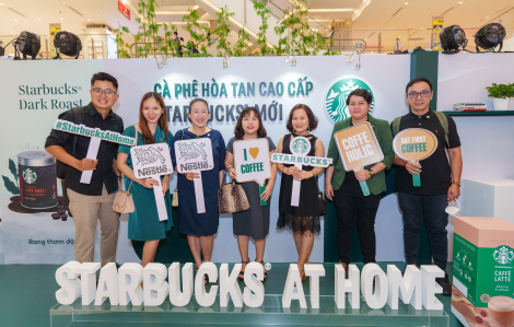 Nestlé và Starbucks ra mắt cà phê hòa tan cao cấp tại Việt Nam