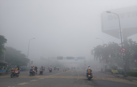 TPHCM “chìm” trong sương mù, hiện tượng này có đáng lo?