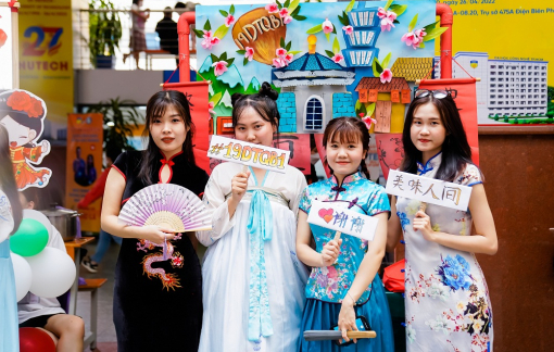 Trải nghiệm văn hóa thường xuyên - “bí kíp” học tập hiệu quả của sinh viên ngành Ngôn ngữ Trung HUTECH