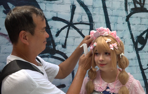 Đam mê cosplay, 2 cha con đi xe đò từ Sóc Trăng lúc 2g sáng để tham gia ngày hội