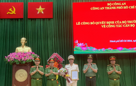Đại tá Mai Hoàng làm Phó giám đốc Công an TPHCM