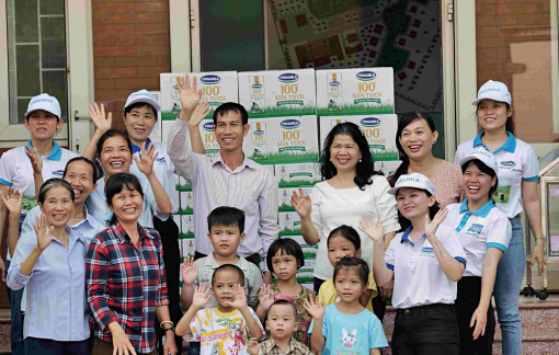 Vinamilk và Quỹ sữa Vươn cao Việt Nam tổ chức nhiều hoạt động đồng hành nhân dịp 15 năm thành lập