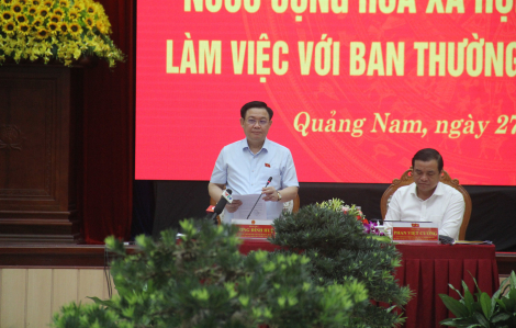 Chủ tịch Quốc hội Vương Đình Huệ: Nhiều tỉnh vẫn để hoang hóa đất nông nghiệp, nhiều dự án treo