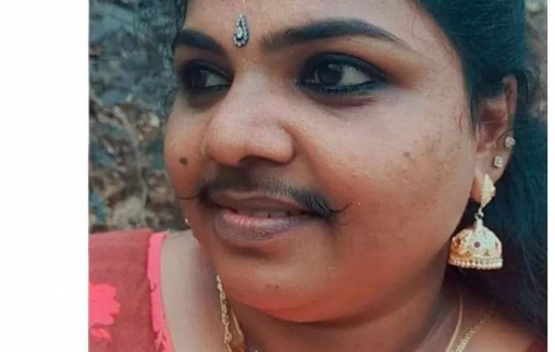 Người phụ nữ Ấn Độ tự hào khi có ria mép