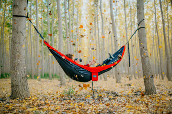 Treo võng trên cây, giải pháp thư giãn tuyệt vời cho không gian sống