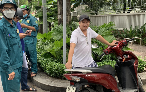 Thanh niên đi cướp, gặp phóng viên bỏ xe chạy thục mạng