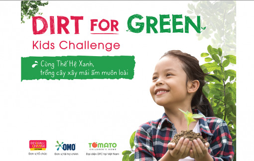 Hàng trăm bạn trẻ đóng góp ý tưởng trồng cây trong cuộc thi “Dirt for Green Kids Challenge 2022”
