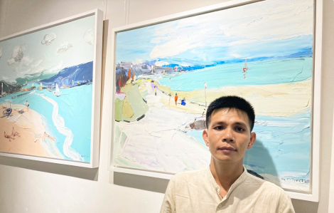 Bến quê của họa sĩ Nguyễn Văn Tùng