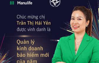 Manulife Việt Nam được vinh danh là “Công ty bảo hiểm của năm”