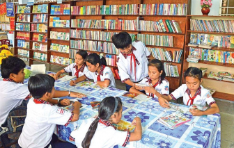 TPHCM tặng hơn 52.000 đầu sách cho thư viện 50 trường tiểu học ngoại thành
