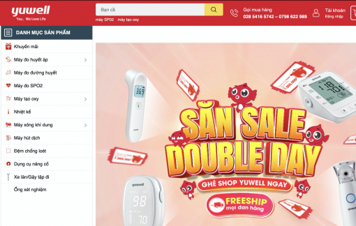 Thương hiệu thiết bị y tế gia đình Yuwell chính thức ra mắt kênh thương mại điện tử