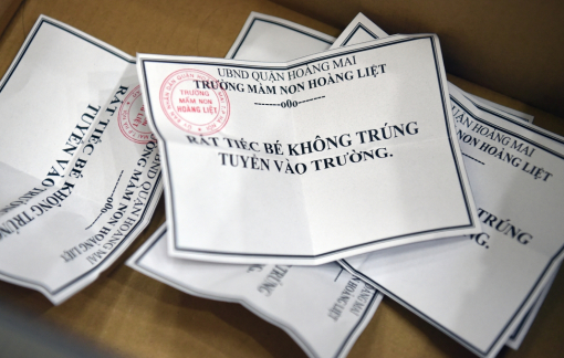 Bốc thăm tranh suất vào trường mầm non: Còn bao nhiêu "Hoàng Liệt"?