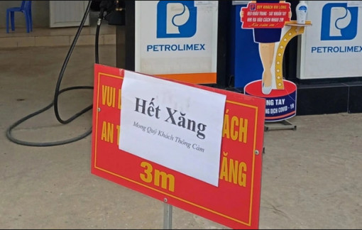 Lập đoàn kiểm tra các cây xăng báo hết hàng