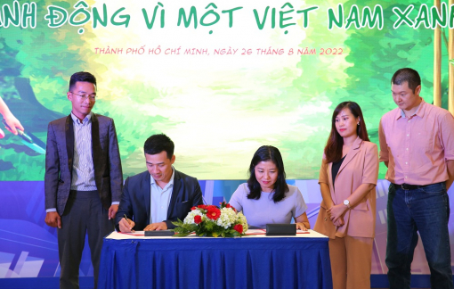 Chung tay trồng 1 triệu cây vì một Việt Nam xanh