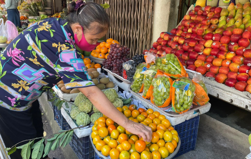Hồng trứng, hồng giòn đầu mùa giá cao