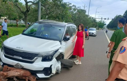 Say xỉn lái ô tô gây tai nạn rồi tháo chạy, nữ tài xế bị phạt 70 triệu đồng