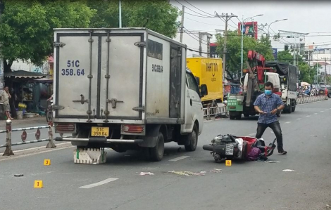 Tai nạn liên hoàn ở quận Bình Tân, 1 phụ nữ tử vong