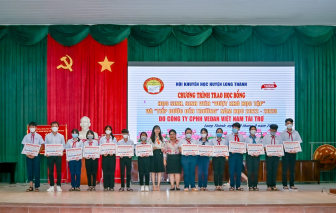 Vedan Việt Nam khuyến khích tinh thần hiếu học cho học sinh huyện Long Thành ngay thềm năm học mới