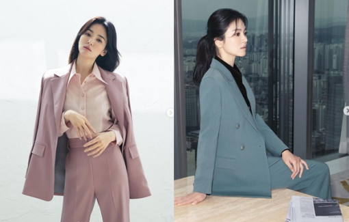 Diện trang phục công sở mùa thu đông đẹp như Song Hye Kyo