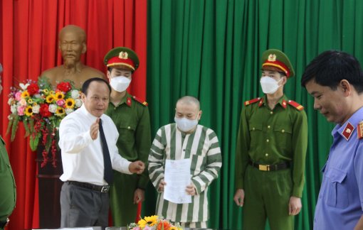 Tử tù Đặng Văn Hiến: Tôi hứa cải tạo tốt để sớm về với gia đình