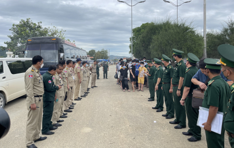 An Giang tiếp nhận 44 công dân từ Campuchia