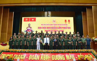 Ông Nguyễn Minh Hoàng tái đắc cử Chủ tịch Hội Cựu chiến binh TPHCM