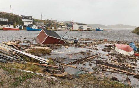 Canada: Không thể đếm xuể bao nhiêu ngôi nhà bị hư hại do bão gây ra