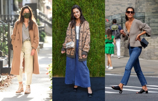 Phong cách mùa thu của Katie Holmes truyền cảm hứng cho giới trẻ