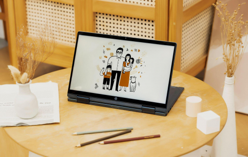 HP Pavilion X360 (2022) - đồng hành cùng “mẹ bỉm sữa” thời đại số