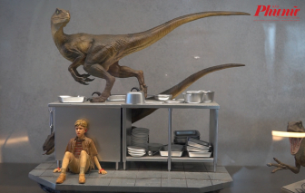 Độc đáo quán cà phê trưng bày hàng trăm chú khủng long