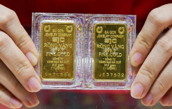 Giá vàng giảm còn hơn 64 triệu đồng/lượng, thấp nhất kể từ đầu năm