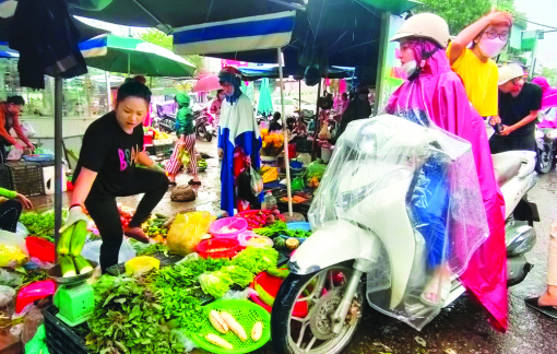 Miền Trung: Giá thực phẩm, đồ dùng chống bão tăng