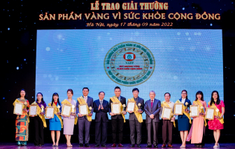 Herbalife Việt Nam nhận giải thưởng “Sản phẩm vàng vì sức khỏe cộng đồng năm 2022”