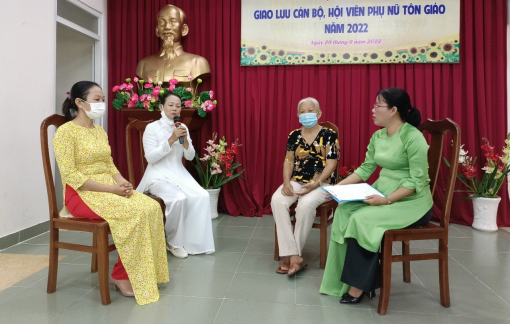 Giao lưu, chia sẻ kinh nghiệm về công tác dân tộc - tôn giáo