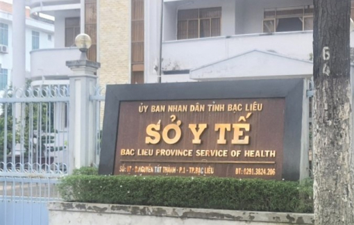 Khiển trách Phó giám đốc Sở Y tế Bạc Liêu