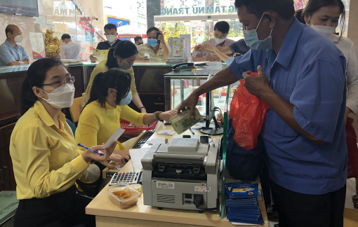 Giá vàng tăng mạnh trở lại