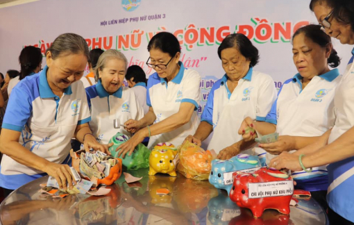 Ngày Phụ nữ vì cộng đồng gắn với các hoạt động vì phụ nữ, trẻ em, an sinh xã hội