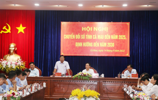 Cà Mau: Phấn đấu đến năm 2030, kinh tế số chiếm 20% GRDP