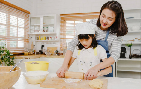 Làm sao nhen tình yêu bếp núc