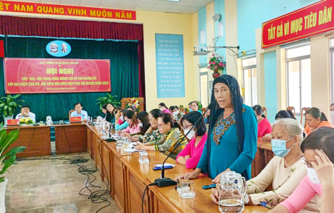 Tiếp xúc - đối thoại với lãnh đạo: Hội viên, phụ nữ đã góp tiếng nói chất lượng để xây dựng chính quyền