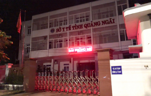 Kỷ luật giám đốc Trung tâm Kiểm soát bệnh tật tỉnh Quảng Ngãi