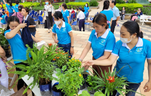 Mang đến cho cư dân những trải nghiệm sáng tạo về câu chuyện bảo vệ môi trường