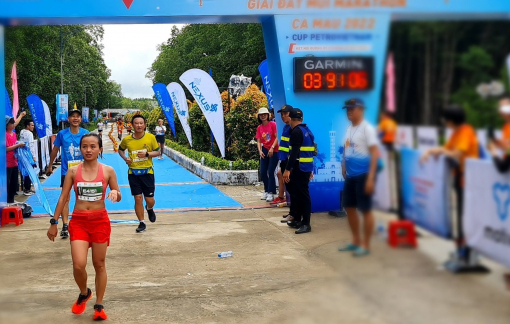Sẽ duy trì hàng năm giải Đất Mũi Marathon Cà Mau 2022