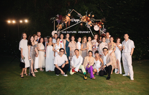 Hoa hậu Ngọc Châu cùng dàn sao quyên góp cho Quỹ Nâng bước tuổi thơ tại sự kiện “The Future Journey”